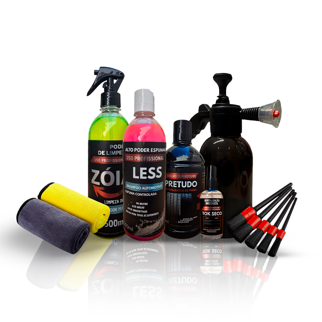 KIT Total Estética - 7 Itens + Bomba Snow Foam