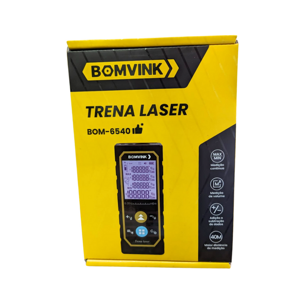 Trena Laser Digital De Alta Precisão Profissional  40m