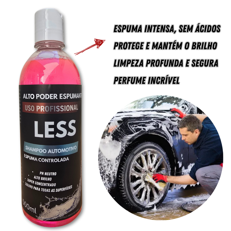 KIT Total Estética - LESS - TOK SECO - PRETUDO e FLOTADOR + PUMP + FLANELA MICRO FIBRA