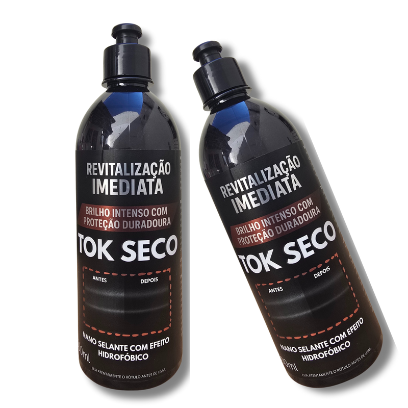 KIT FINALIZATION - Tok Seco 500ml + Flanela Micro Fibra 30x30