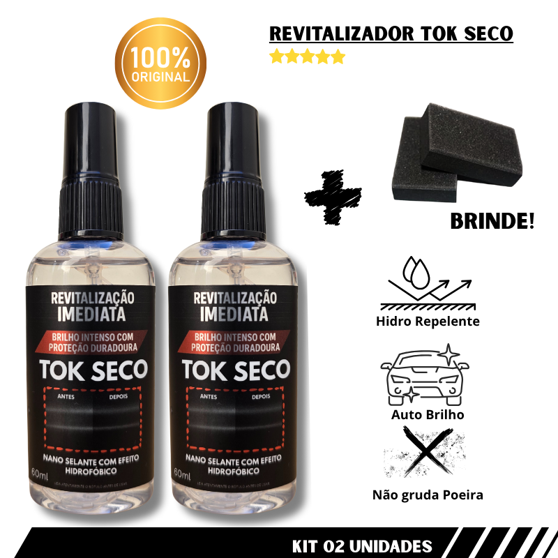 TOK SECO - Revitalizador de Plásticos + Super Oferta!!