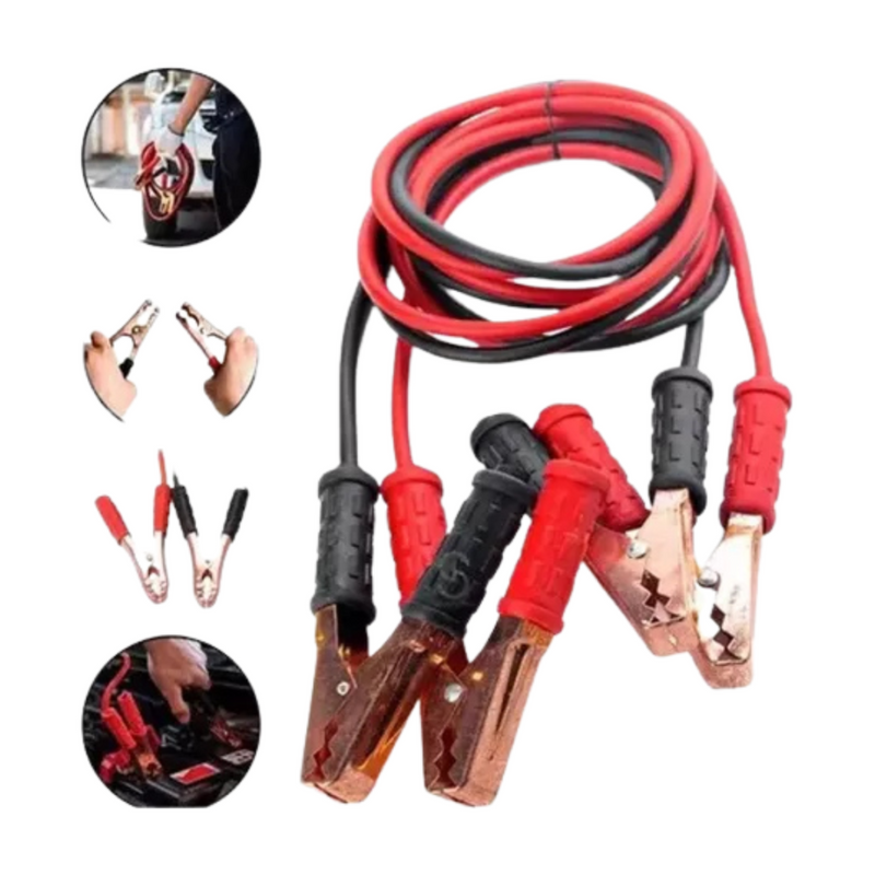 Cabo Carga Bateria 2.5m 800 Amperes 10mm Shupeta Automotivo