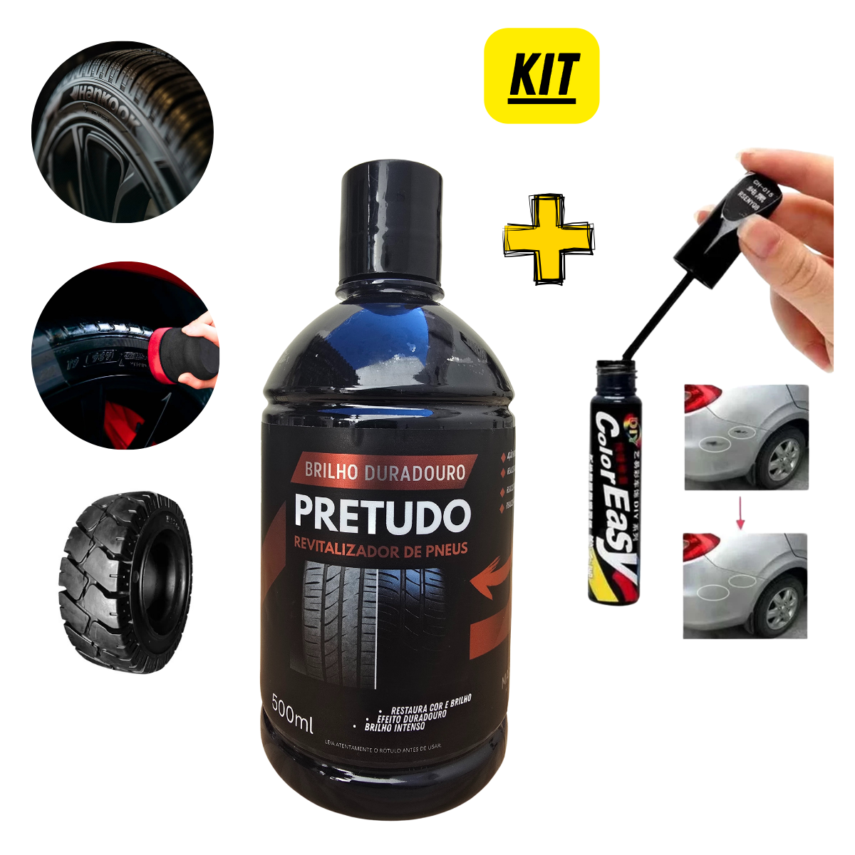 KIT Renove - PRETUDO + Caneta Reparadora
