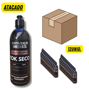 TOK SECO - Revitalizador de Plásticos e Borracha - Nano Selante em 500ml - 12 unidades.