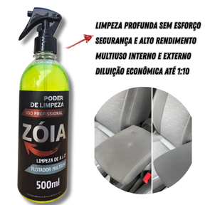 ZÓIA - Flotador Multiuso - Desengordurante - Limpeza Profunda 12 Unidades.