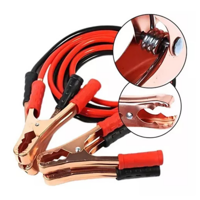 Cabo Carga Bateria 2.5m 800 Amperes 10mm Shupeta Automotivo