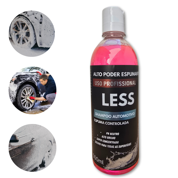 LESS - Shampoo Automotivo - Auto Brilho + Rendimento