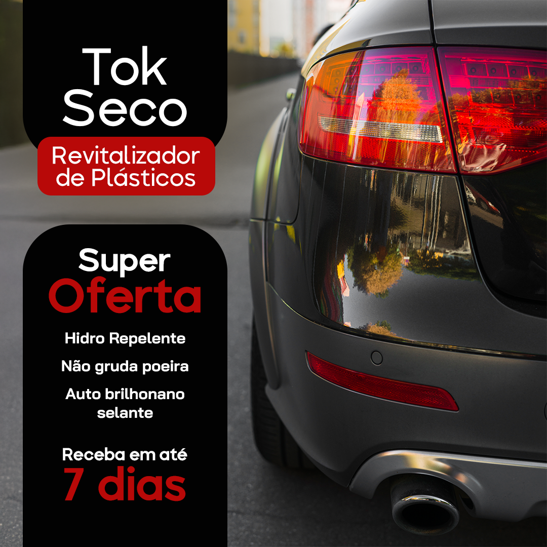 KIT FINALIZATION - Tok Seco 500ml + Flanela Micro Fibra 30x30 + Brinde!