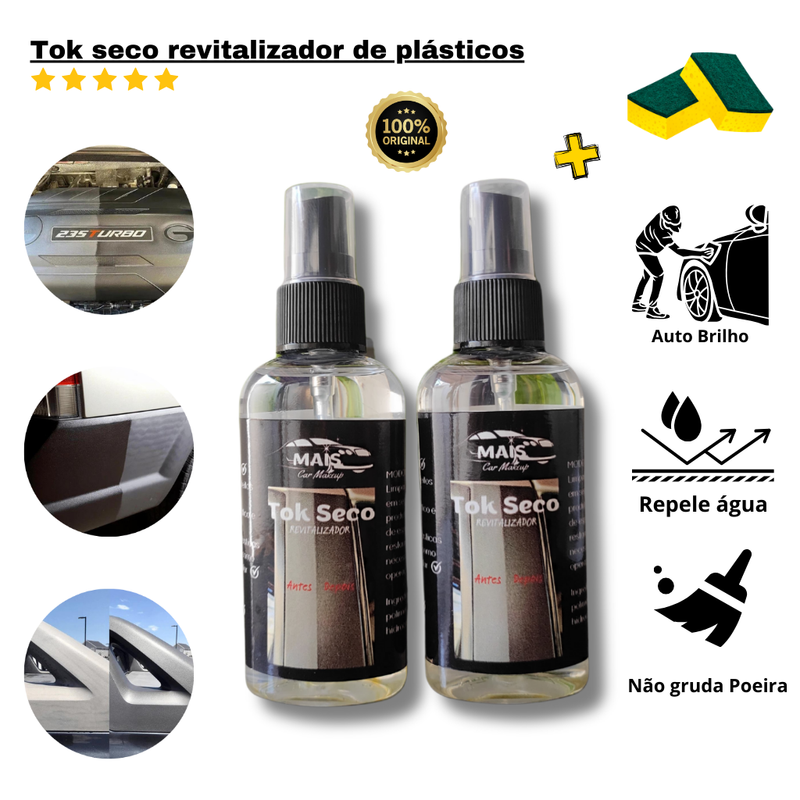 KITs - TOK SECO Revitalizador de Plásticos Automotivos