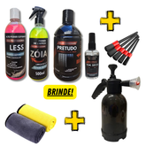 KIT Total Estética - LESS - TOK SECO - PRETUDO e FLOTADOR + PUMP + FLANELA MICRO FIBRA