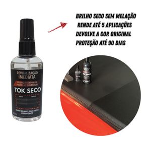 KIT Total Estética - LESS - TOK SECO - PRETUDO e FLOTADOR + PUMP + FLANELA MICRO FIBRA