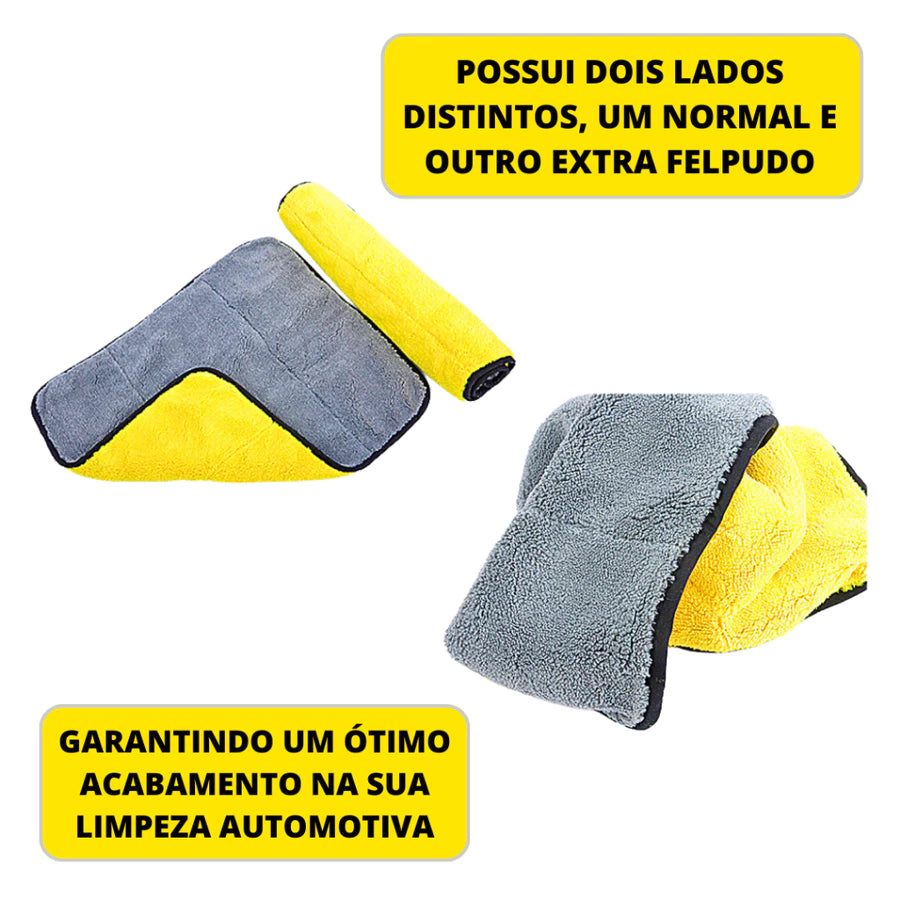 KIT FINALIZATION - Tok Seco 500ml + Flanela Micro Fibra 30x30 + Brinde!