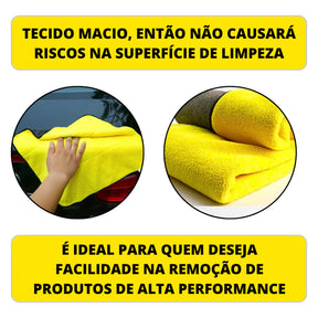KIT FINALIZATION - Tok Seco 500ml + Flanela Micro Fibra 30x30 + Brinde!